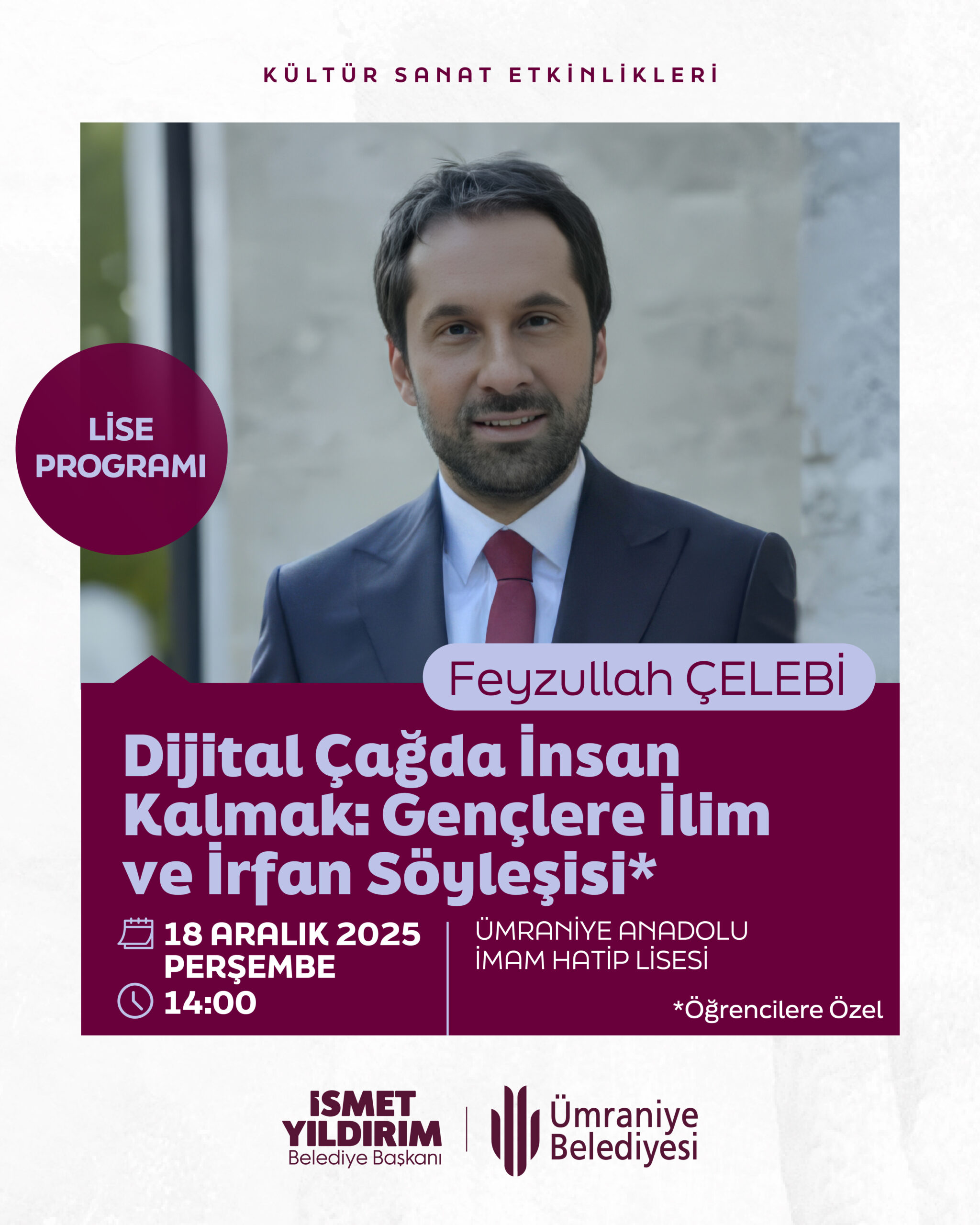 Feyzullah ÇELEBİ-Dijital Çağda İnsan Kalmak: Gençlere İlim ve İrfan Söyleşisi