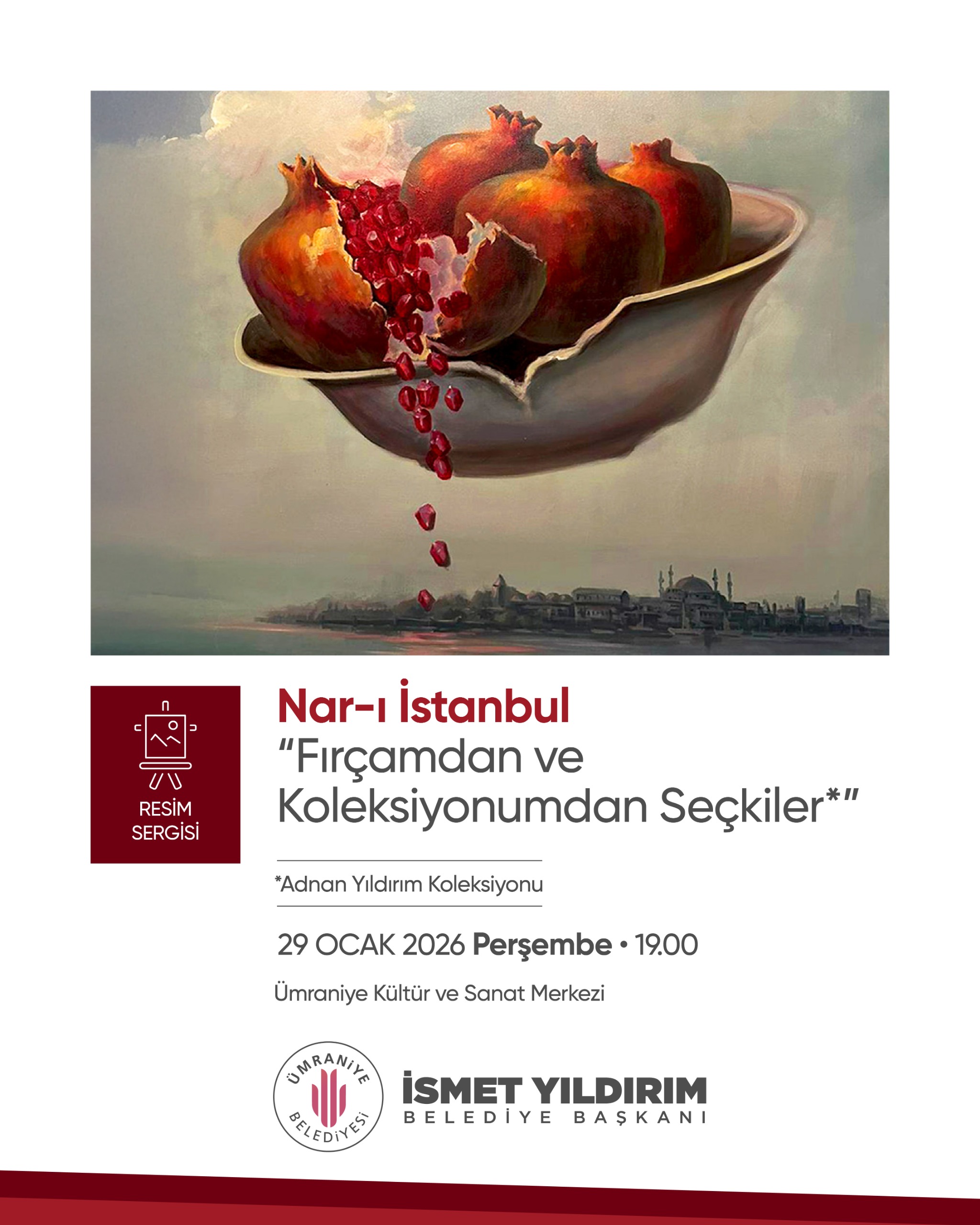 Nar-ı İstanbul ‘Fırçamdan ve Koleksiyonumdan Seçkiler’