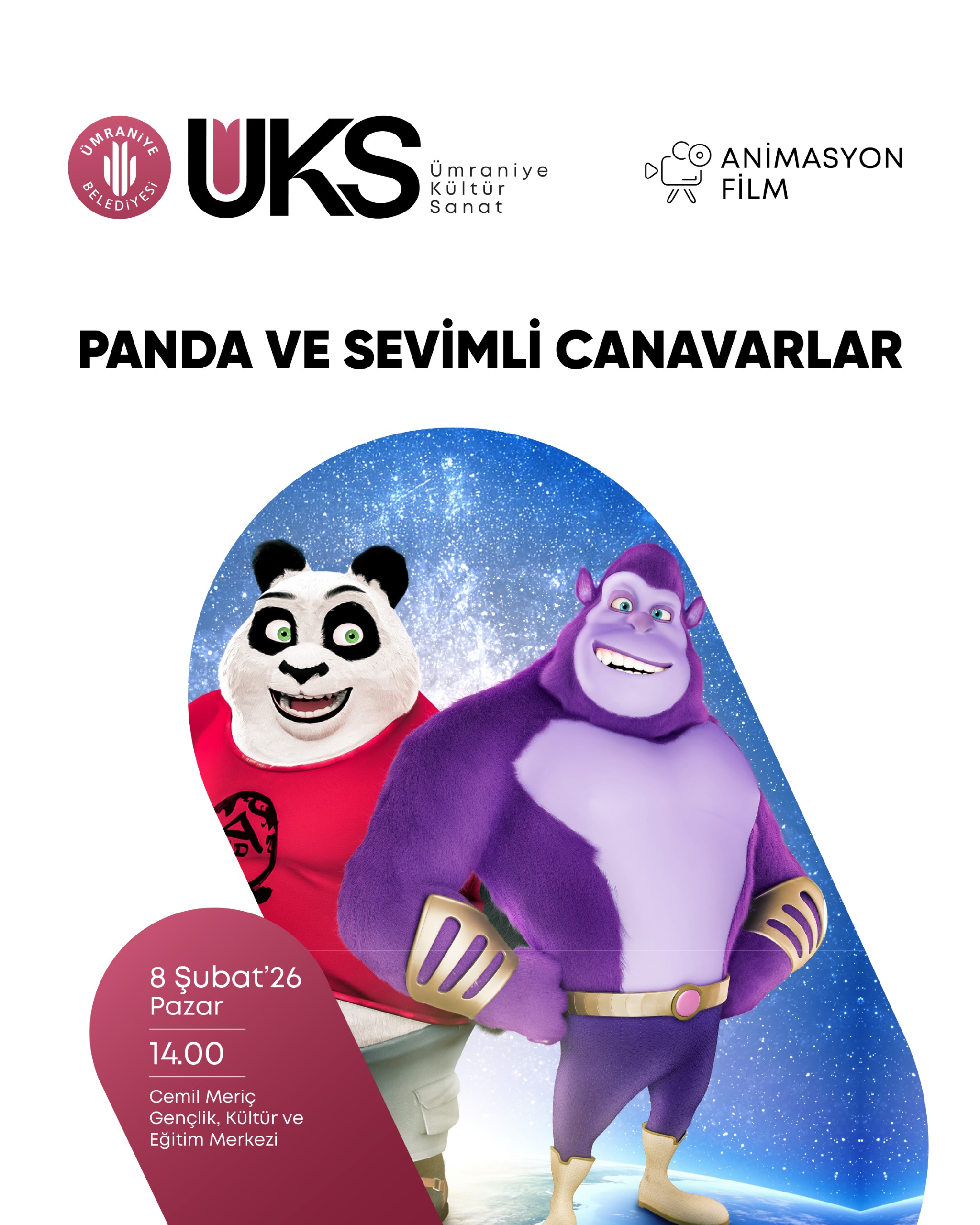Panda ve Sevimli Canavarlar